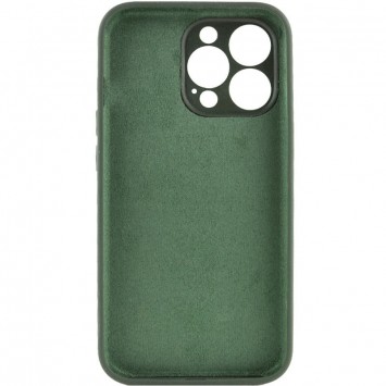 Чехол Silicone Case Full Camera Protective (AA) NO LOGO для Apple iPhone 14 Pro (6.1"), Зеленый / Cyprus Green - Чехлы для iPhone 14 Pro - изображение 1