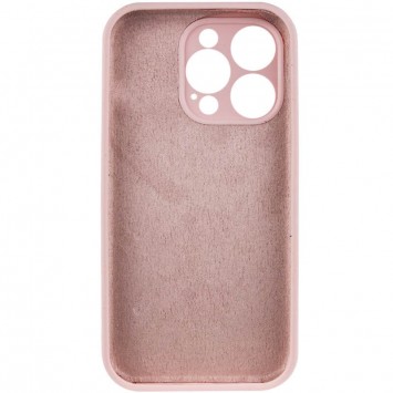 Чохол Silicone Case Full Camera Protective (AA) NO LOGO для Apple iPhone 14 Pro (6.1"), Рожевий / Chalk Pink - Чохли для iPhone 14 Pro - зображення 3 