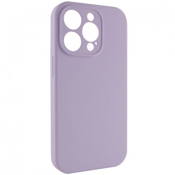 Чохол Silicone Case Full Camera Protective (AA) NO LOGO для Apple iPhone 14 Pro (6.1"), Бузковий / Lilac - Чохли для iPhone 14 Pro - зображення 1 