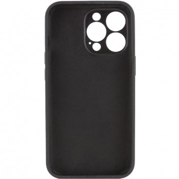 Чехол Silicone Case Full Camera Protective (AA) NO LOGO для Apple iPhone 14 Pro (6.1"), Черный / Black - Чехлы для iPhone 14 Pro - изображение 1