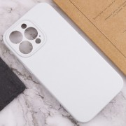 Чехол Silicone Case Full Camera Protective (AA) NO LOGO для Apple iPhone 14 Pro Max (6.7"), Белый / White