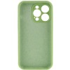 Чохол Silicone Case Full Camera Protective (AA) NO LOGO для Apple iPhone 14 Pro Max (6.7"), М'ятний / Mint