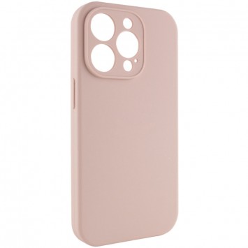 Чехол Silicone Case Full Camera Protective (AA) NO LOGO для Apple iPhone 14 Pro Max (6.7"), Розовый / Pink Sand - Чехлы для iPhone 14 Pro Max - изображение 1