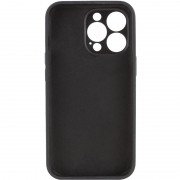 Чехол Silicone Case Full Camera Protective (AA) NO LOGO для Apple iPhone 14 Pro Max (6.7"), Черный / Black