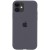 Чохол для iPhone 11 - Silicone Case Full Protective (AA) (Сірий / Dark Grey)