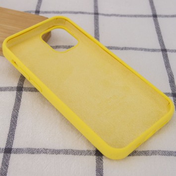 Чехол для iPhone 15 Pro - Silicone Case Full Protective (AA), Желтый / Yellow - iPhone 15 Pro - изображение 2