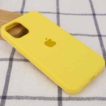 Жовтий чохол Silicone Case Full Protective (AA) для Apple iPhone 15 Pro (6.1'')