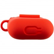 Силіконовий футляр New з карабіном для навушників Airpods 1/2 (Червоний / Red)