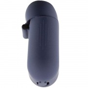 Силіконовий футляр New з карабіном для навушників Airpods 1/2 (Темно-синій / Midnight blue)
