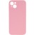 Чехол Silicone Case Full Camera Protective (AA) NO LOGO для Apple iPhone 15 Plus (6.7"), Розовый / Light pink