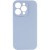 Чехол Silicone Case Full Camera Protective (AA) NO LOGO для Apple iPhone 15 Pro (6.1"), Голубой / Lilac Blue