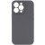 Чехол Silicone Case Full Camera Protective (AA) NO LOGO для Apple iPhone 15 Pro (6.1"), Серый / Dark Gray