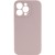 Чехол Silicone Case Full Camera Protective (AA) NO LOGO для Apple iPhone 15 Pro (6.1"), Серый / Lavender