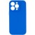 Чехол Silicone Case Full Camera Protective (AA) NO LOGO для Apple iPhone 15 Pro (6.1"), Синий / Capri Blue