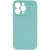 Чехол Silicone Case Full Camera Protective (AA) NO LOGO для Apple iPhone 15 Pro Max (6.7"), Бирюзовый / Marine Green
