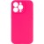 Чохол Silicone Case Full Camera Protective (AA) NO LOGO Apple iPhone 15 Pro Max (6.7"), Рожевий / Barbie pink