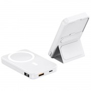 Портативное зарядное устройство Power Bank JJT-A27-1 PD20W+QC 22.5W с БЗУ 5000 mAh, White