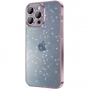 Чохол TPU+PC Glittershine для Apple iPhone 12 Pro (6.1"), Rose Gold