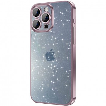 Чехол TPU+PC Glittershine для Apple iPhone 14 Pro (6.1"), Rose Gold