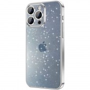 Чехол TPU+PC Glittershine для Apple iPhone 14 Pro (6.1"), Silver