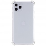 TPU чохол GETMAN Ease logo посилені кути Full Camera для Apple iPhone 12 Pro Max (6.7"), Безбарвний (прозорий)