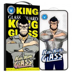 Защитное 2.5D стекло King Kong HD для iPhone 14 Pro Max / 15 Plus (6.7"), Черный