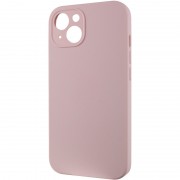Чохол Silicone Case Full Camera Protective (AA) NO LOGO для Apple iPhone 15 Plus (6.7"), Рожевий / Chalk Pink