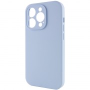 Чохол Silicone Case Full Camera Protective (AA) NO LOGO для Apple iPhone 15 Pro (6.1"), Синій / Lilac Blue