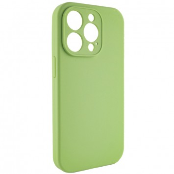Чохол Silicone Case Full Camera Protective (AA) NO LOGO для Apple iPhone 15 Pro (6.1"), М'ятний / Mint - iPhone 15 Pro - зображення 1 