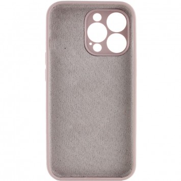 Чехол Silicone Case Full Camera Protective (AA) NO LOGO для Apple iPhone 15 Pro (6.1"), Серый / Lavender - iPhone 15 Pro - изображение 1