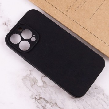 Чехол Silicone Case Full Camera Protective (AA) NO LOGO для Apple iPhone 15 Pro (6.1"), Черный / Black - iPhone 15 Pro - изображение 2