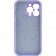 Чехол Silicone Case Full Camera Protective (AA) NO LOGO для Apple iPhone 15 Pro Max (6.7"), Сиреневый / Dasheen