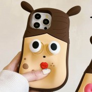 Силиконовый чехол Funny 3D для Apple iPhone 13 Pro (6.1"), She