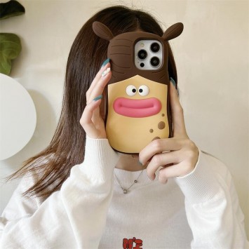 Силиконовый чехол Funny 3D для Apple iPhone 14 Pro (6.1"), He - Чехлы для iPhone 14 Pro - изображение 6