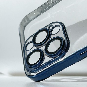 Чехол TPU+PC Glittershine для Apple iPhone 14 Pro (6.1"), Dark Blue - Чехлы для iPhone 14 Pro - изображение 4