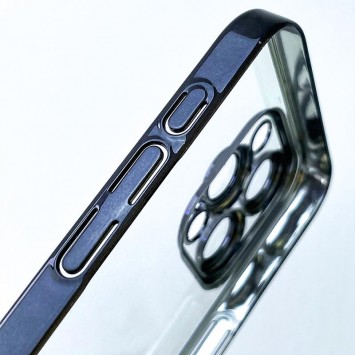 Чехол TPU+PC Glittershine для Apple iPhone 14 Pro (6.1"), Dark Blue - Чехлы для iPhone 14 Pro - изображение 5