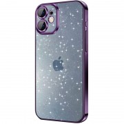 Чехол TPU+PC Glittershine для Apple iPhone 12 (6.1"), Purple