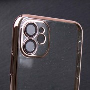 Чехол TPU+PC Glittershine для Apple iPhone 12 (6.1"), Rose Gold