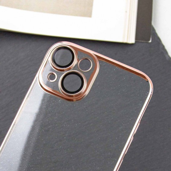 Чохол TPU+PC Glittershine для Apple iPhone 13 (6.1"), Rose Gold