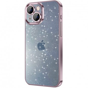 Чехол TPU+PC Glittershine для Apple iPhone 13 (6.1"), Rose Gold