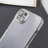 Чохол TPU+PC Glittershine для Apple iPhone 13 (6.1"), Silver