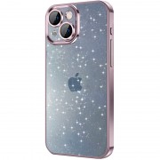 Чехол TPU+PC Glittershine для Apple iPhone 14 (6.1"), Rose Gold
