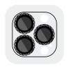 Защитное стекло Metal Shine на камеру (в упак.) для Apple iPhone 15 Pro (6.1") / 15 Pro Max (6.7"), Черный / Midnight