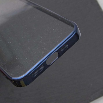 Чехол TPU+PC Glittershine для Apple iPhone 15 (6.1"), Dark Blue - iPhone 15 - изображение 3
