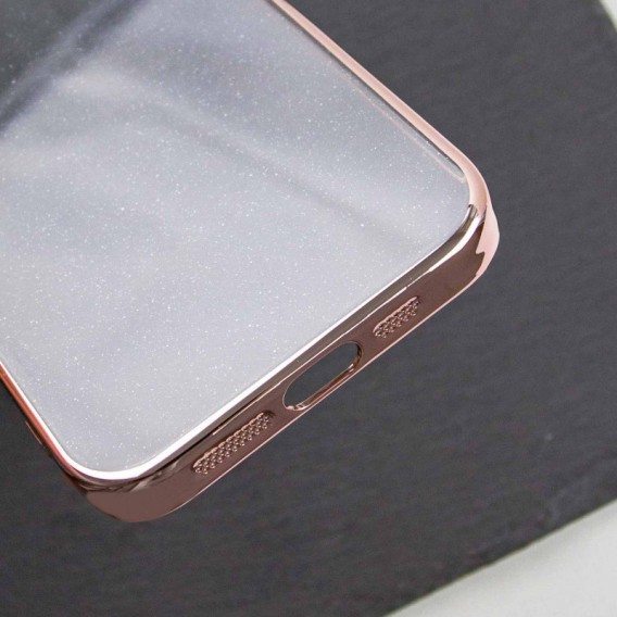 Чехол TPU+PC Glittershine для Apple iPhone 15 (6.1"), Rose Gold - изображение 2