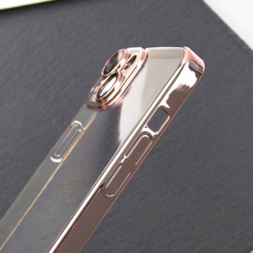 Чехол TPU+PC Glittershine для Apple iPhone 15 (6.1"), Rose Gold - iPhone 15 - изображение 5