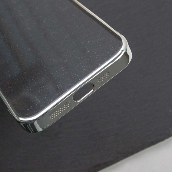 Чохол TPU+PC Glittershine для Apple iPhone 15 (6.1"), Silver