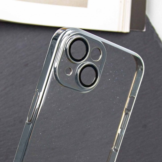 Чохол TPU+PC Glittershine для Apple iPhone 15 (6.1"), Silver