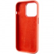 Чехол Silicone Case Metal Buttons (AA) для Apple iPhone 14 Pro (6.1"), Розовый / Pink Pomelo