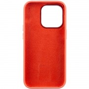 Чехол Silicone Case Metal Buttons (AA) для Apple iPhone 14 Pro (6.1"), Розовый / Pink Pomelo